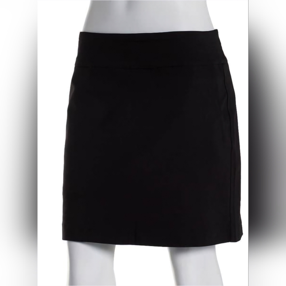 Zac & Rachel Black Stretch Skort. Sz 10